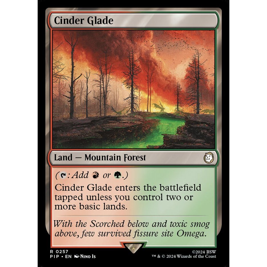 Thẻ tập hợp Cinder Glade Magic [MTG]