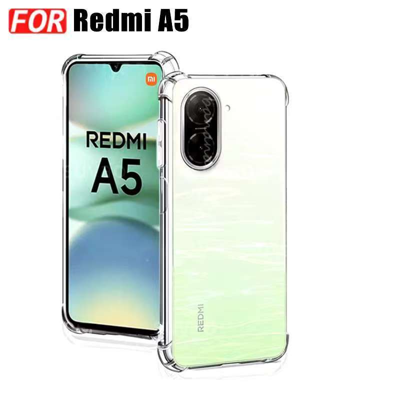 Ốp lưng Tpu trong suốt chống sốc Poco C71 / Redmi A5 Model Xiaomi Redmi A5