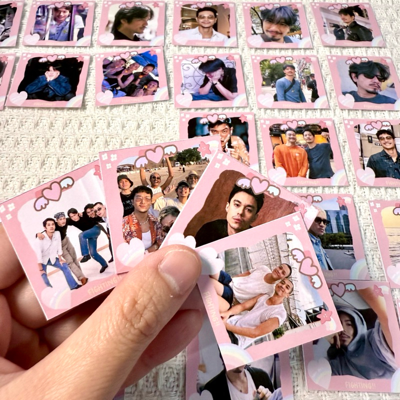 35 Miếng Dán Nam Trẻ Năm 2001 Polaroid Photogar 4king Top Dasphon Em Benjamin Joseph Varni Ji 4kings