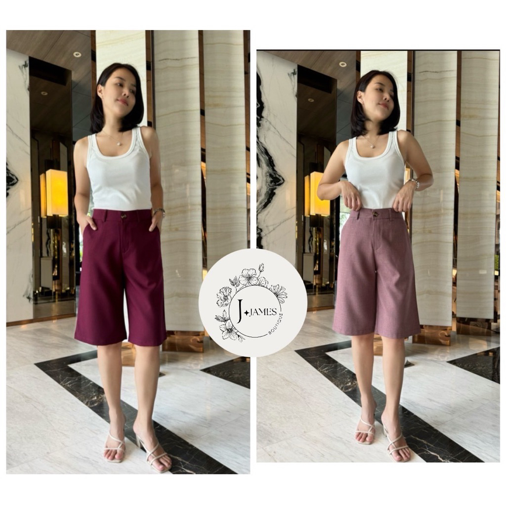 J03 3 / 4 Quần Vải Xla Tuyết