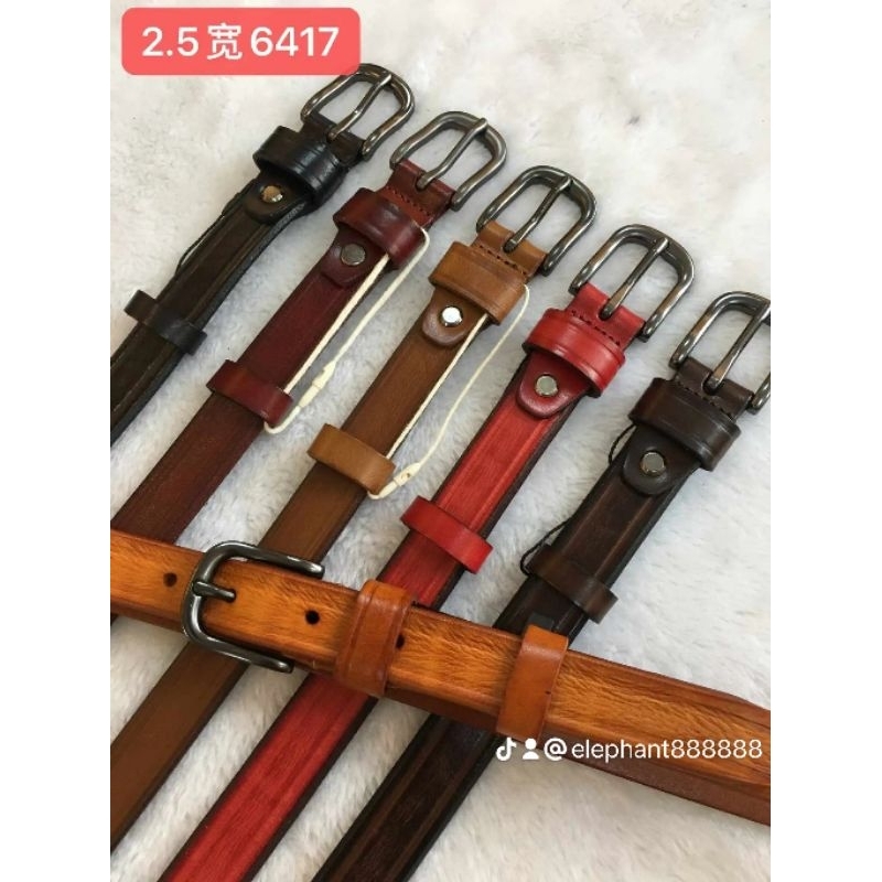 Đai da bò Asteria 25mm Dây da dài loại A