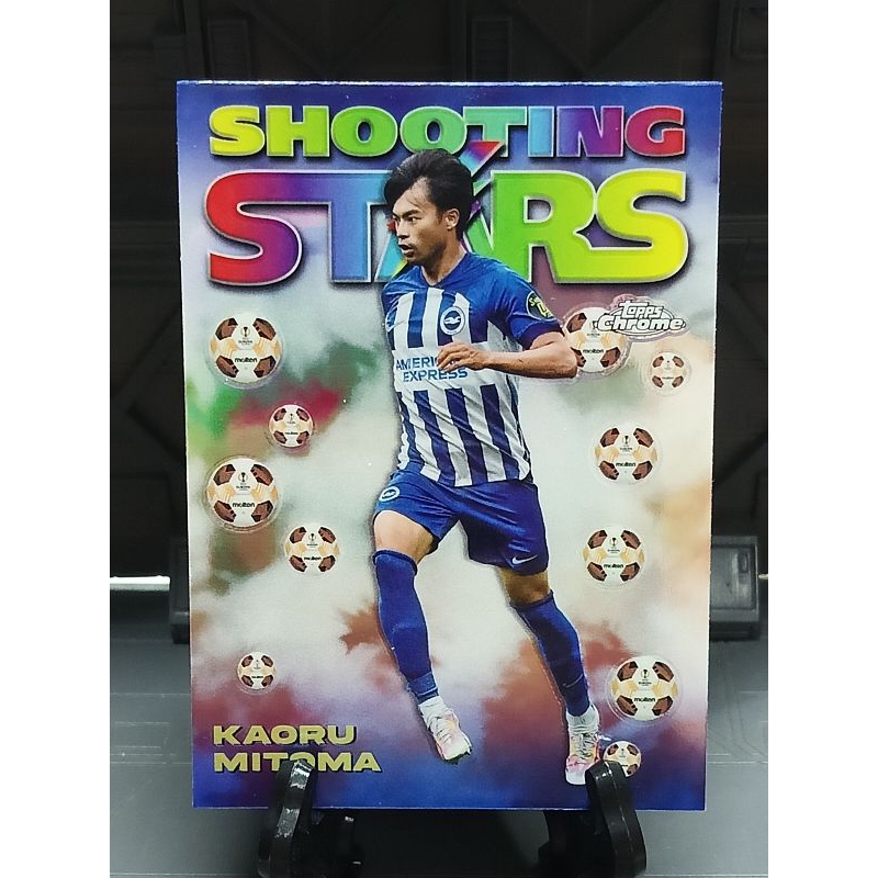 Kaoru Mitoma 2023-24 Topps Chrome UEFA '98 SHOOTING STARS INSERT 98-12 BRIGHTON