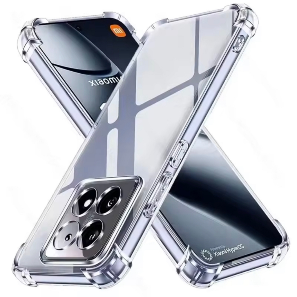 [Clear Case] Ốp lưng Mi 15TPro / 14T / 14T Pro Điện thoại di động chống sốc trong suốt vận chuyển từ