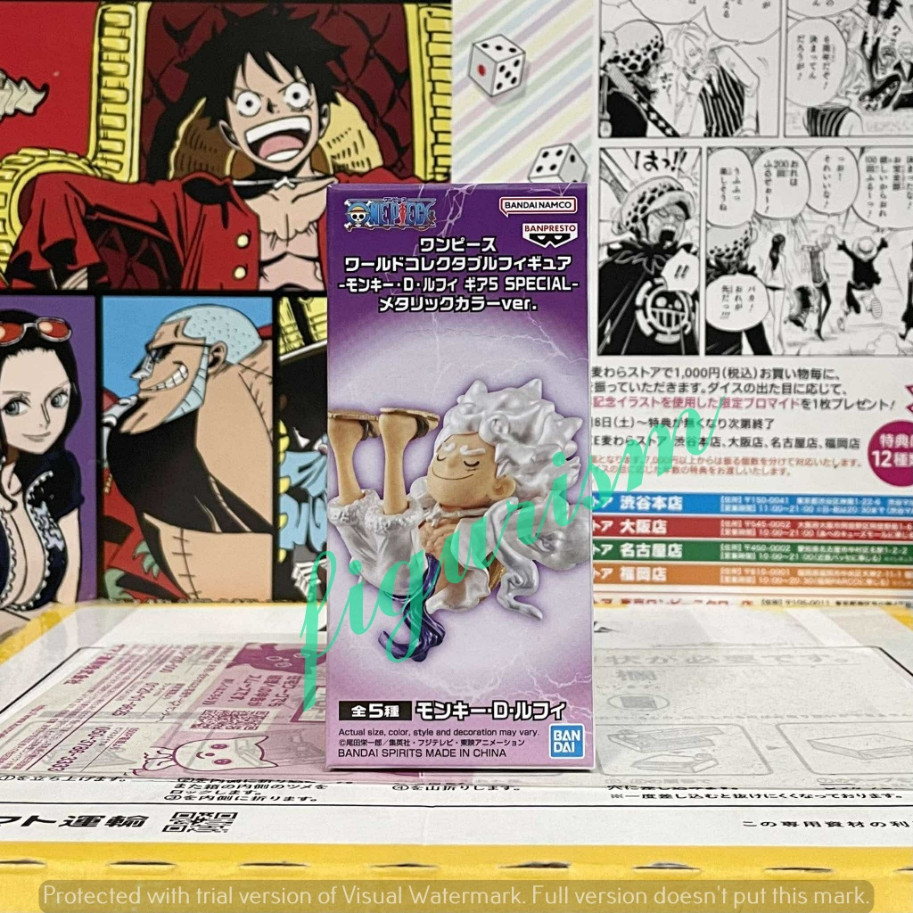 WCF Luffy Gear5 Nika Metal ver. Gear 5 một mảnh đặc biệt Type C Nhật Bản