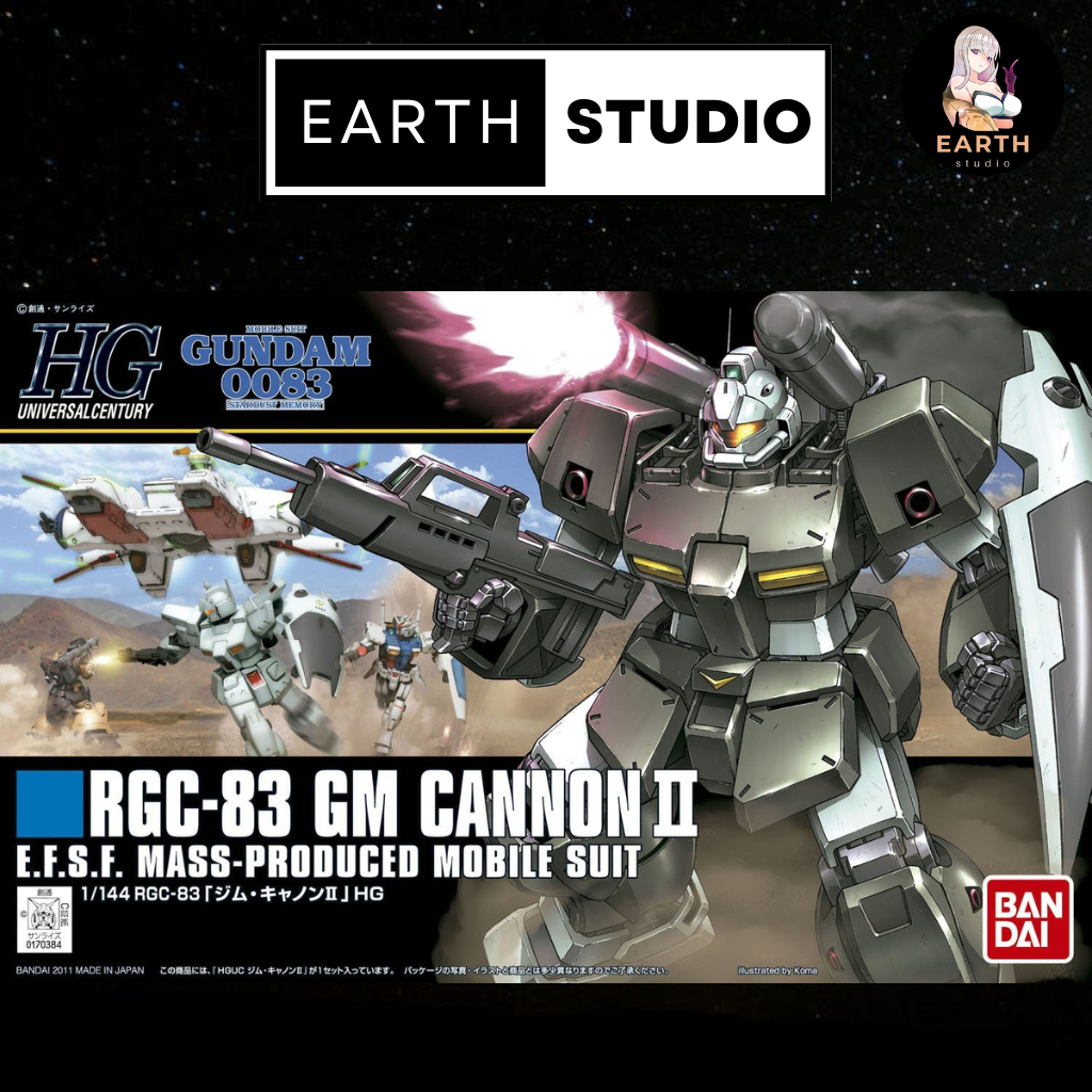 HG 1 / 144 GM Cannon II Của Tóc  