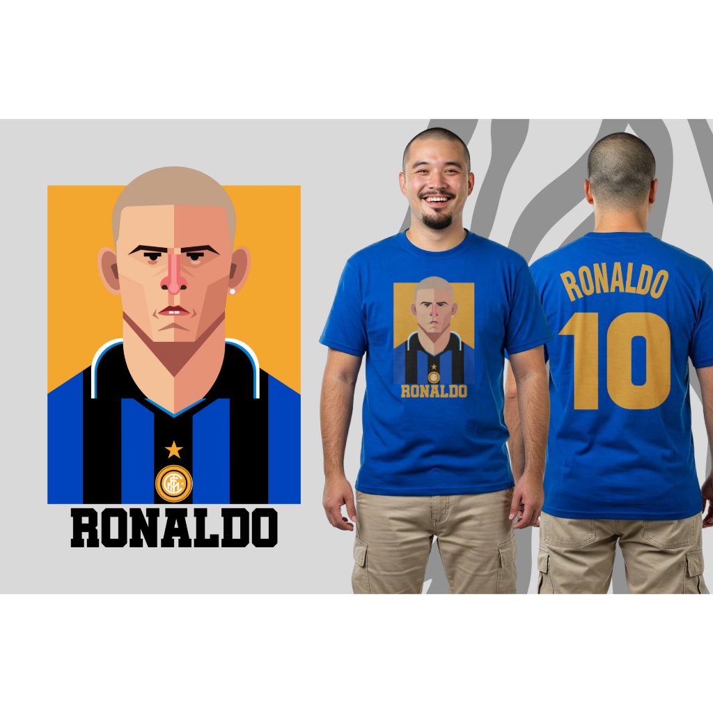 Áo thun bóng đá PSM Ronaldo Inter Milan 1998