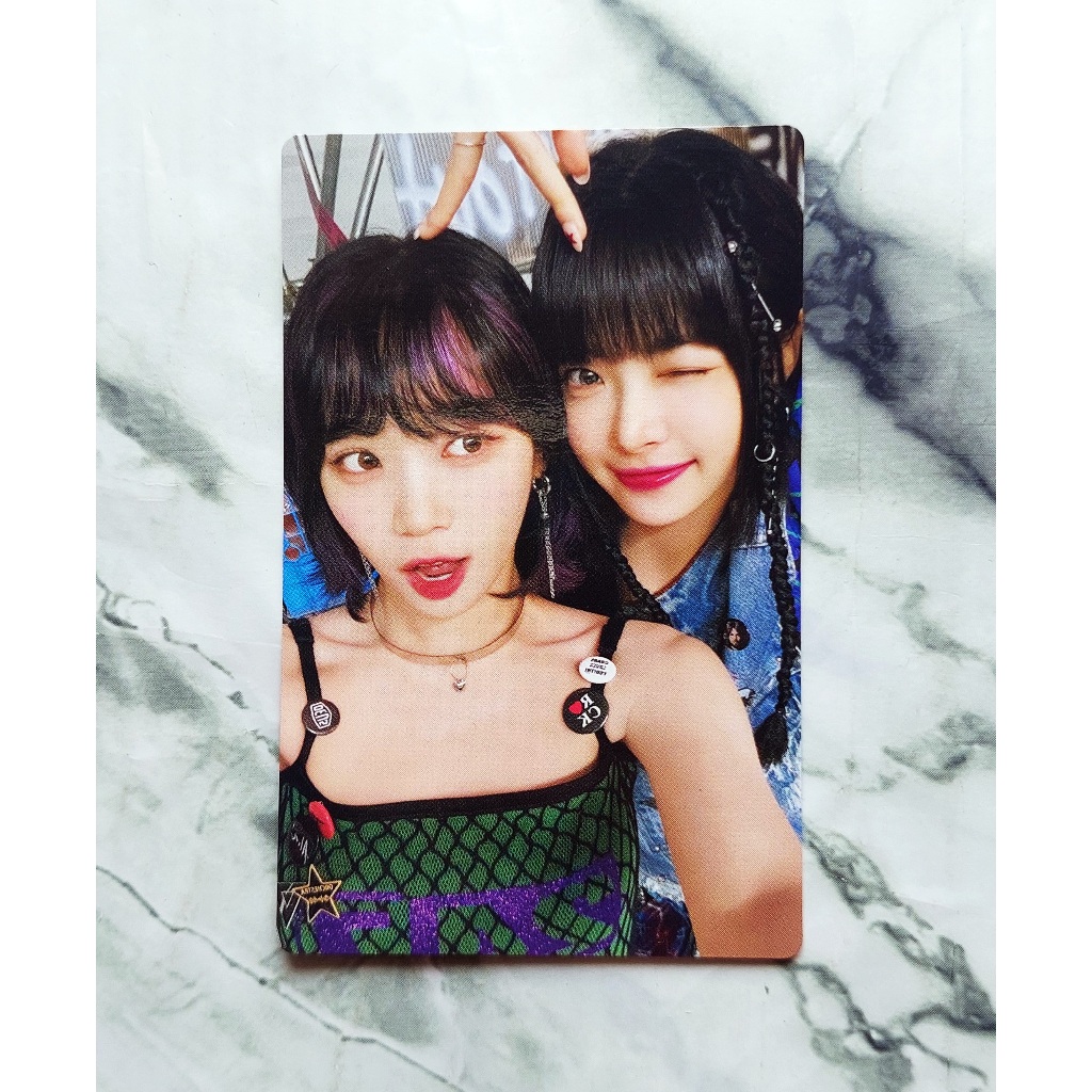 Chaewon Eunchae Card Từ CD Album Nhật Bản LE SSERAFIM-UNFORGIVEN Phiên Bản Nhật Bản Giới Hạn B Kpop
