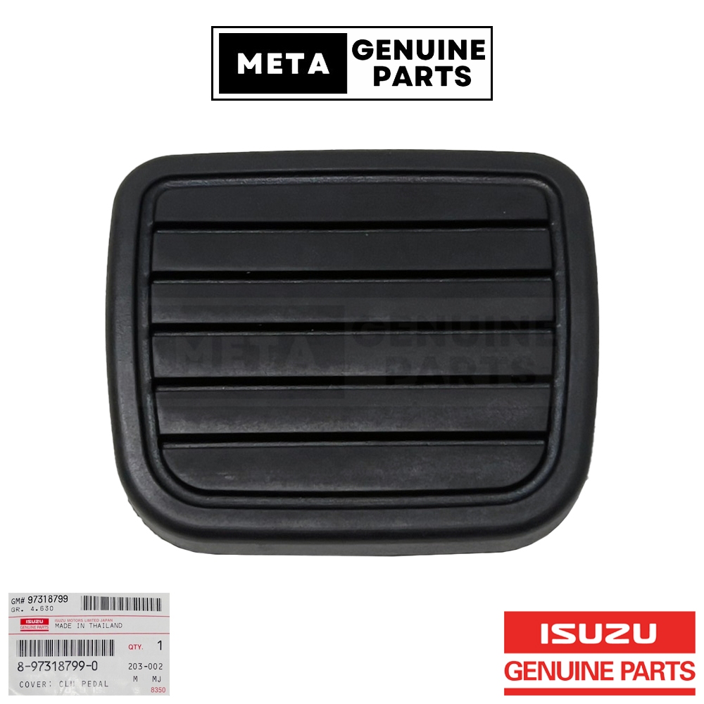 Má phanh cao su ly hợp chân ISUZU D-MAX TẤT CẢ MỚI MU-7 MU-X Năm 2003-2025 8973187990