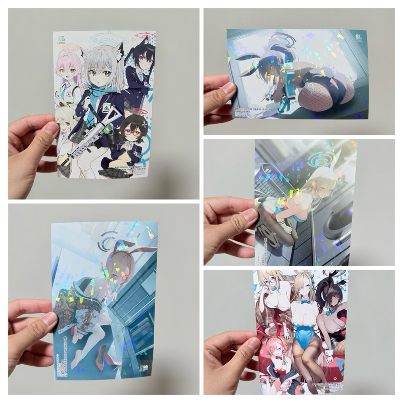 Bưu thiếp ảnh Goodme Anime Blue Archive-Nexon