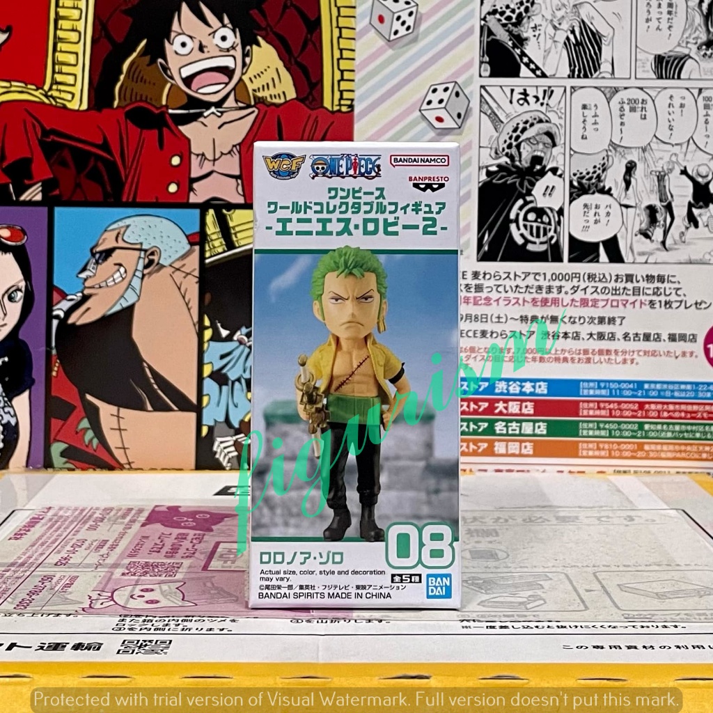 WCF Zoro ENIES LOBBY one piece Vol.2 Giấy phép Nhật Bản đích thực