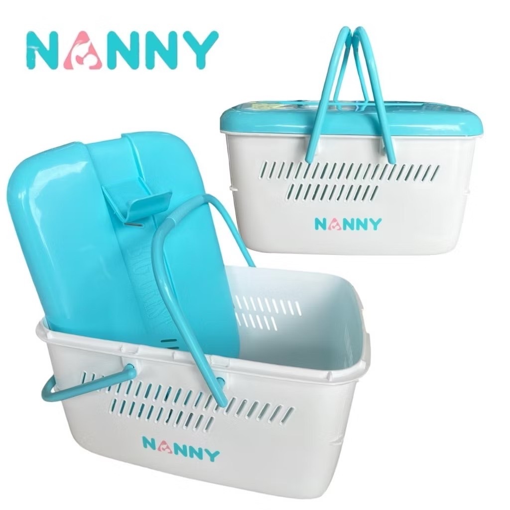 Giỏ đựng bà bầu Nanny Đa năng có nắp và khóa N3050