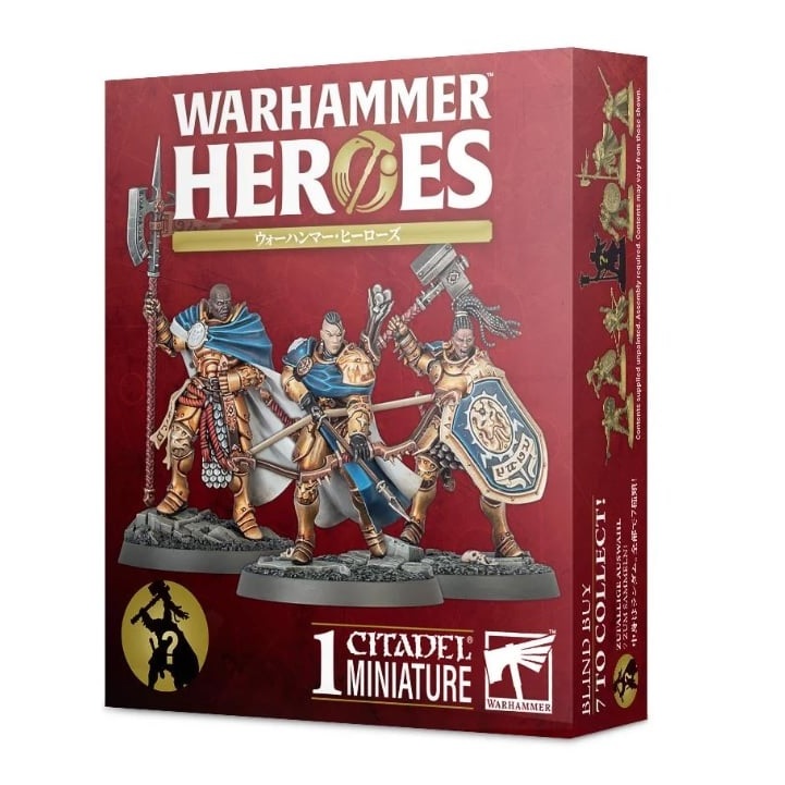 Warhammer AoS: Stormcast Eternals: Warhammer Heroes Blind Box (❈ ่ ❈ ่ ❈ ่ ✪)