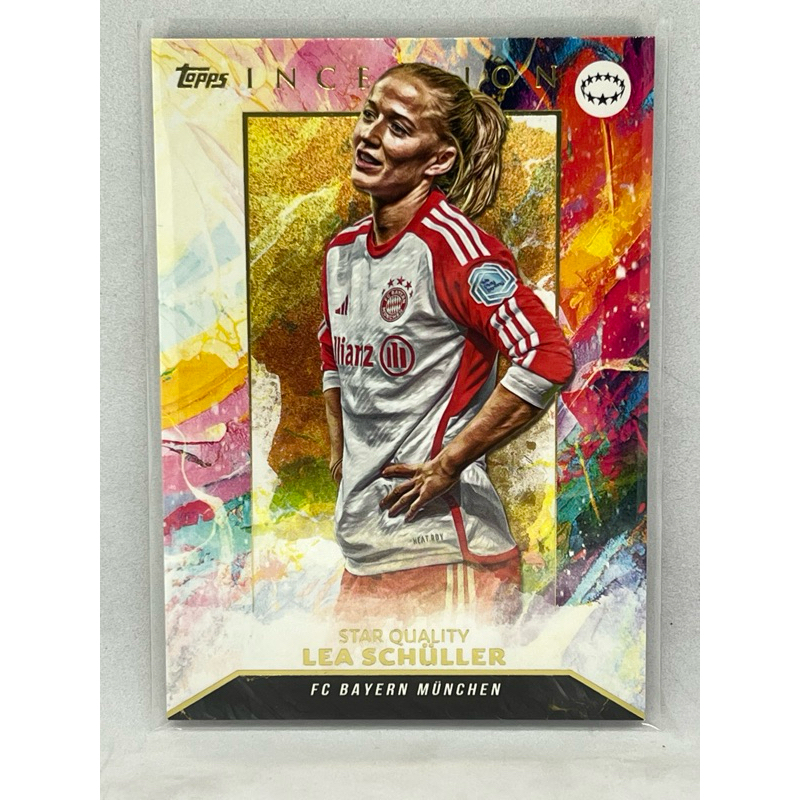 Thẻ bóng đá Topps Inception 2023-2024 Lea Schuller Base