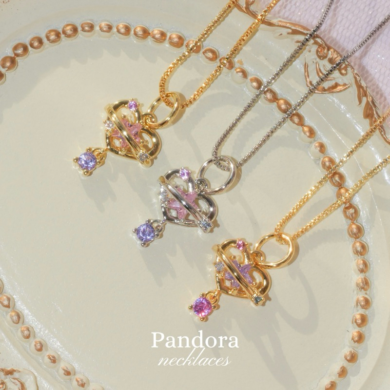 Mặt dây chuyền trái tim vòng cổ Pandora Thelucy