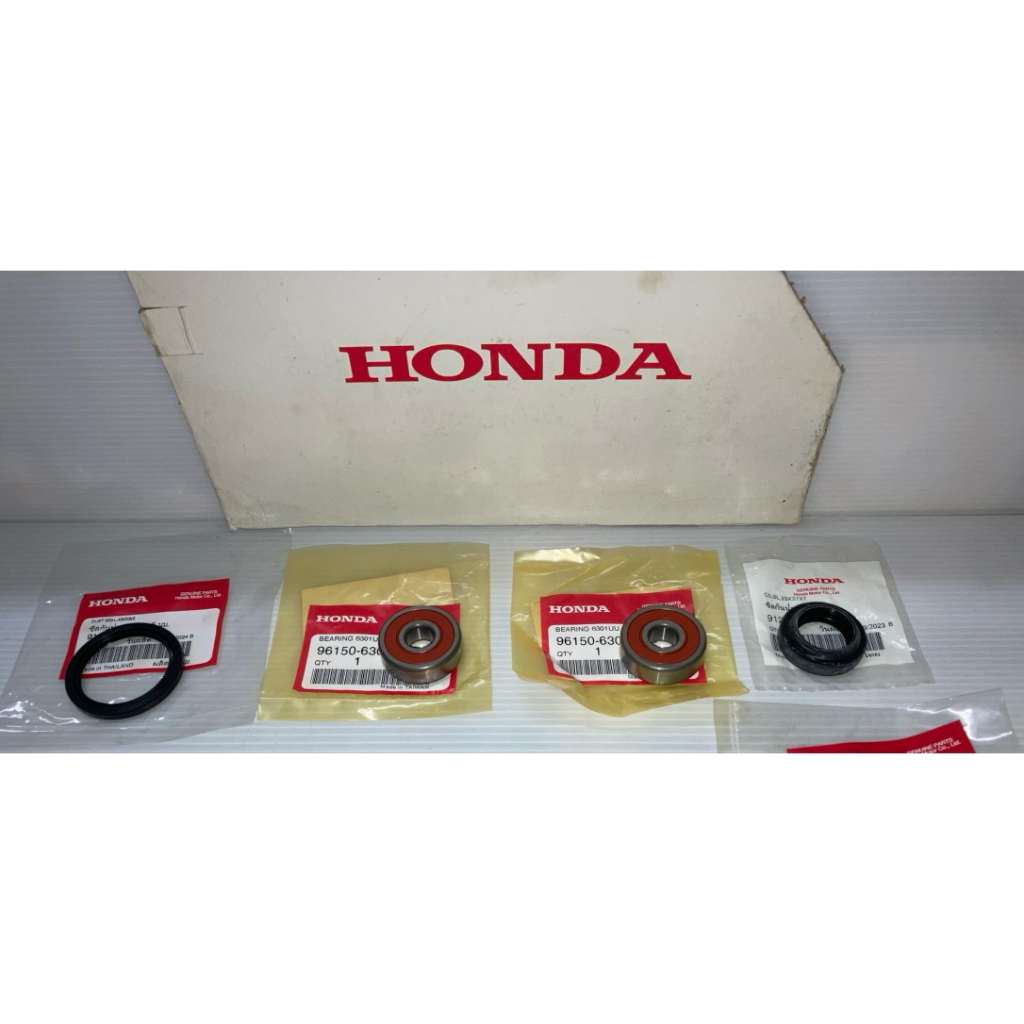 Vòng bi trung tâm bánh trước 6301UU có con dấu Nova Tena Smile-Dist Beat Dash LS Sonic NSR150 Mắt tr