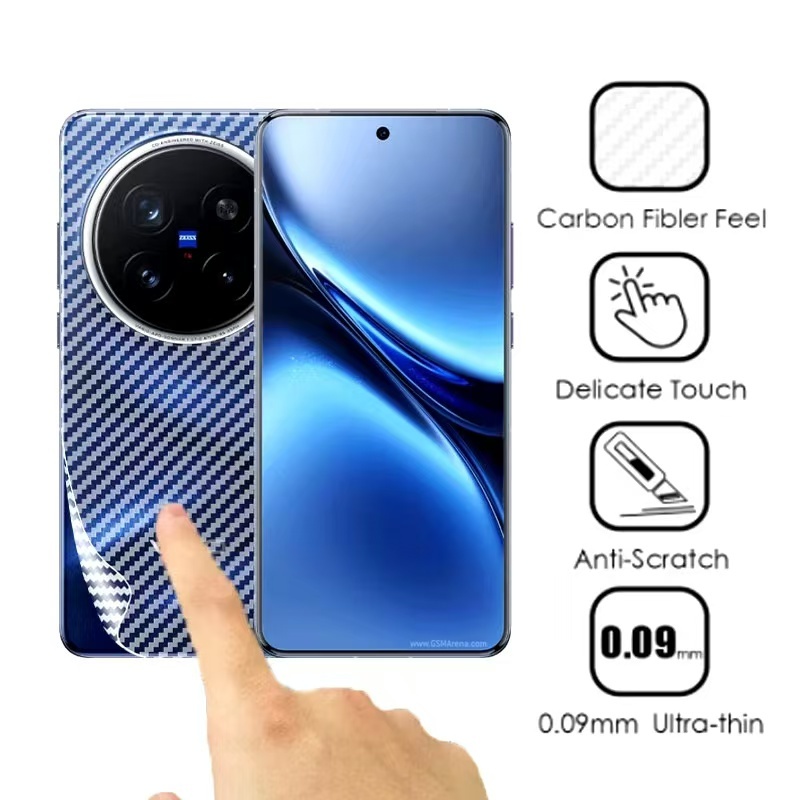 Vivo X200 Ultra 5G / X200pro Phim mặt sau Kevlar chính hãng X200 / Vivo X200 Pro