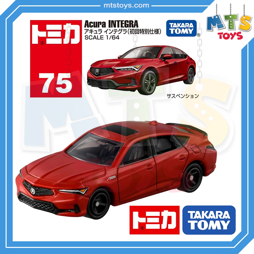 * * Đồ chơi MTS * * Takara Tomy: Tomica no.75 Acura Integra [Đỏ] Hàng chính hãng từ Nhật Bản