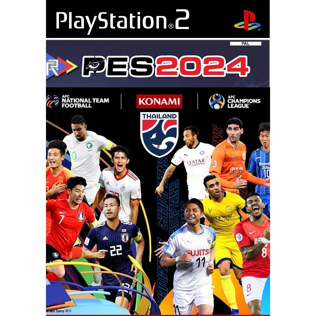 PlayStation2-PES2024 FULL ASIA-AFC * Vui lòng đọc thêm chi tiết.
