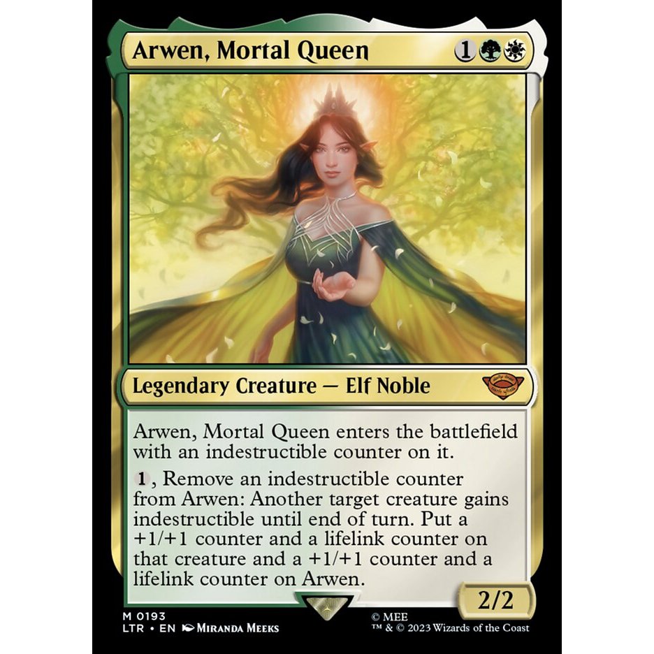 Thẻ tập hợp Arwen Mortal Queen Magic [MTG]