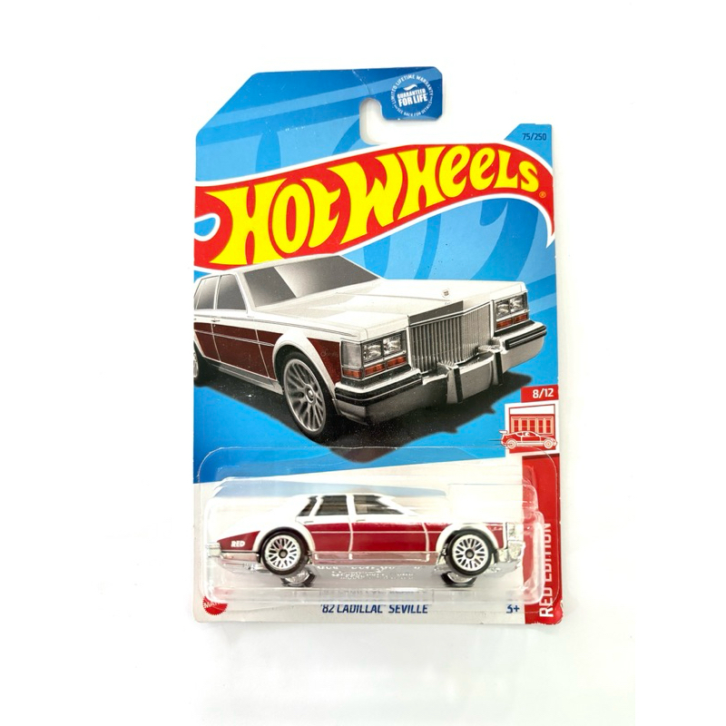 HOT WHEELS Bánh xe nóng | ❈82 CADILLAC SEVILLE ~ PHIÊN BẢN ĐỎ ️| ️ Gói nếp nhăn Tai nhăn ️ Có sẵn tạ