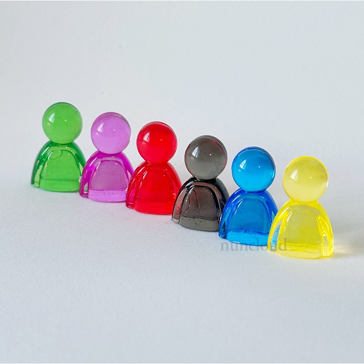 ️ | Giá Rẻ meeple Đĩa Nhựa Gỗ token Đi Bộ Bảng Trò Chơi
