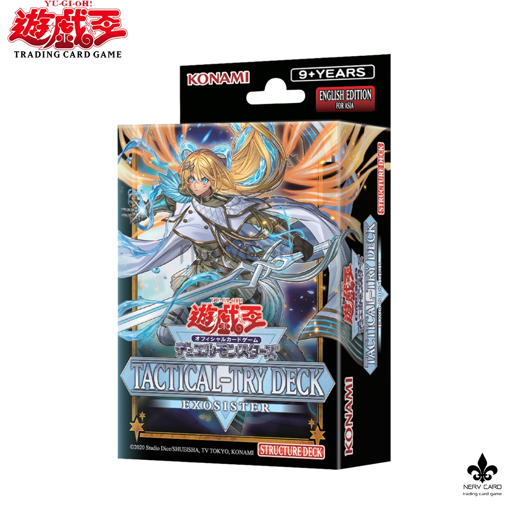 [Yugioh] TACTICAL TRY DECK-Exosister [TT02] Thẻ Yugi Giấy phép đích thực tiếng Anh