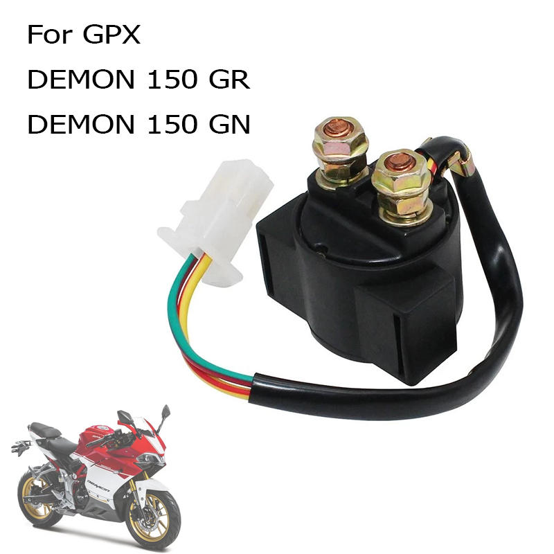 Rơle khởi động cho xe máy Gpx DEMON 150 GR / 150 GN Demon150GR 150GN