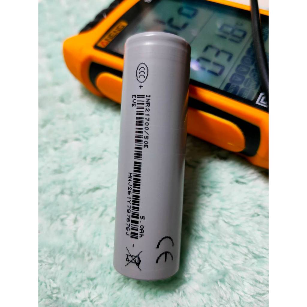 Pin sạc 21700 EVE 5000 mAh 1 chiếc dòng điện cao 5C 21700 Có tiêu chuẩn mới. Ngay lập tức
