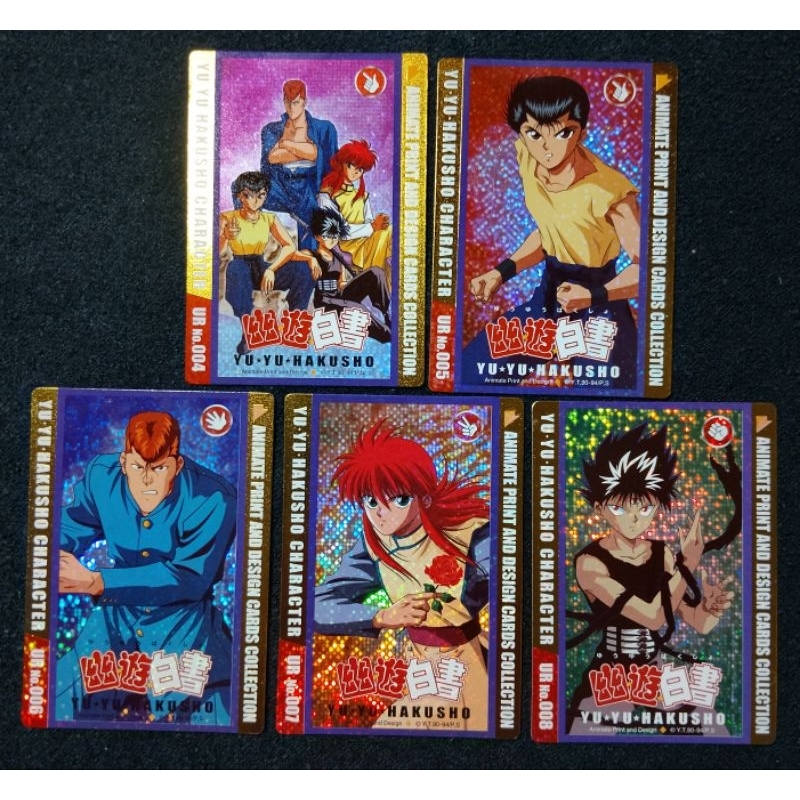 Thẻ Laser chạy Animate UR YU HAKUSHO