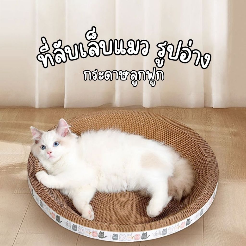 Cat Scratcher The Shape Of The Is A Bed. Bảo hiểm miễn phí 3in1