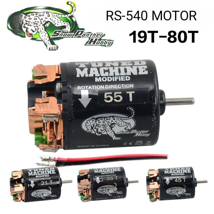 Động Cơ 540 Chống Nước Pin Chuyển Đổi Cho 1 / 10 1 / 12 1 / 14 19T-80T Xe Điều Khiển Từ Xa