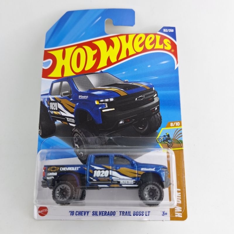 Hotwheels 19 CHEVY SILVERADO TRAIL BOSS LT (ib61) Xe kim loại