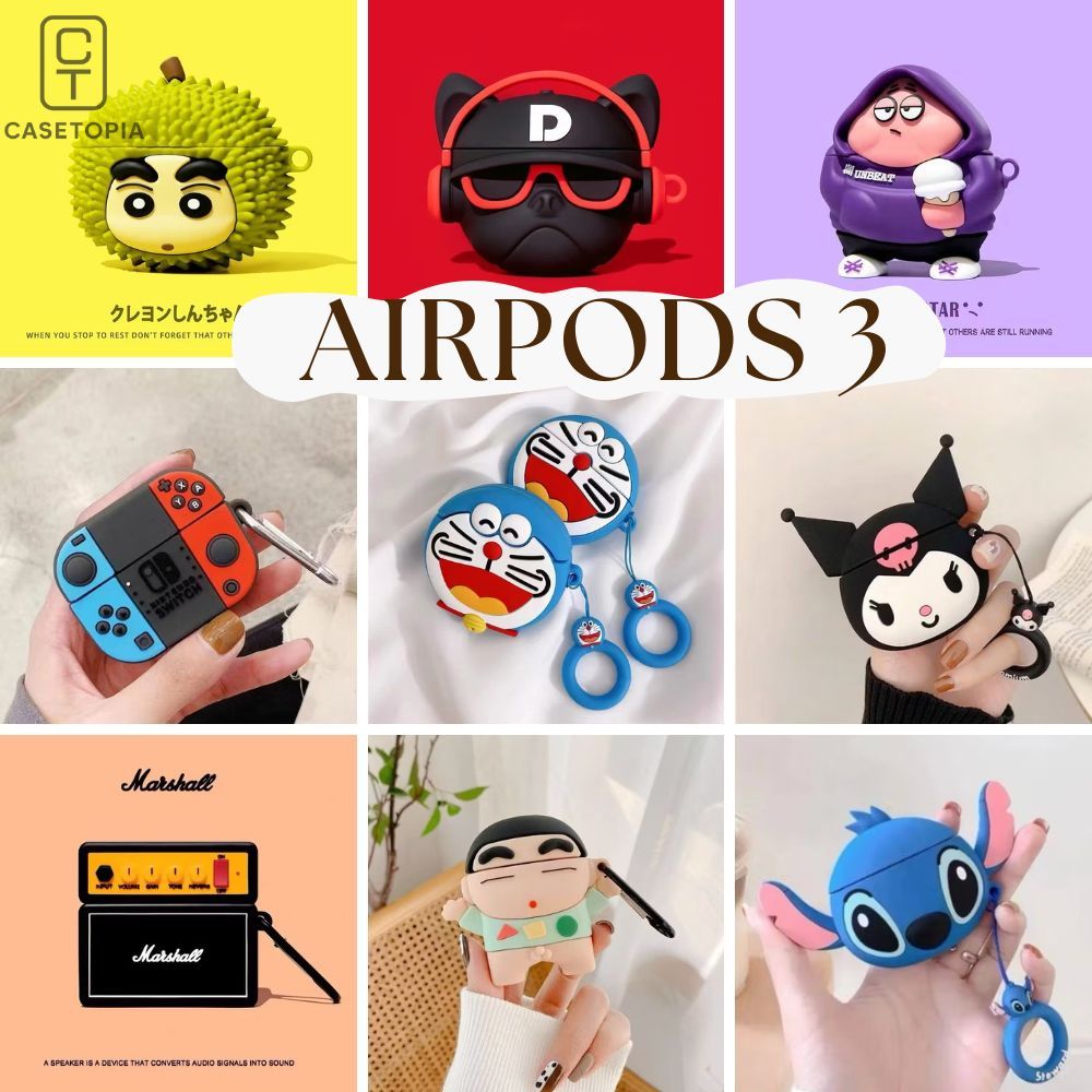 Hộp đựng tai nghe.airpod3 Họa tiết hoạt hình Hàng mới về Love It.airpod3