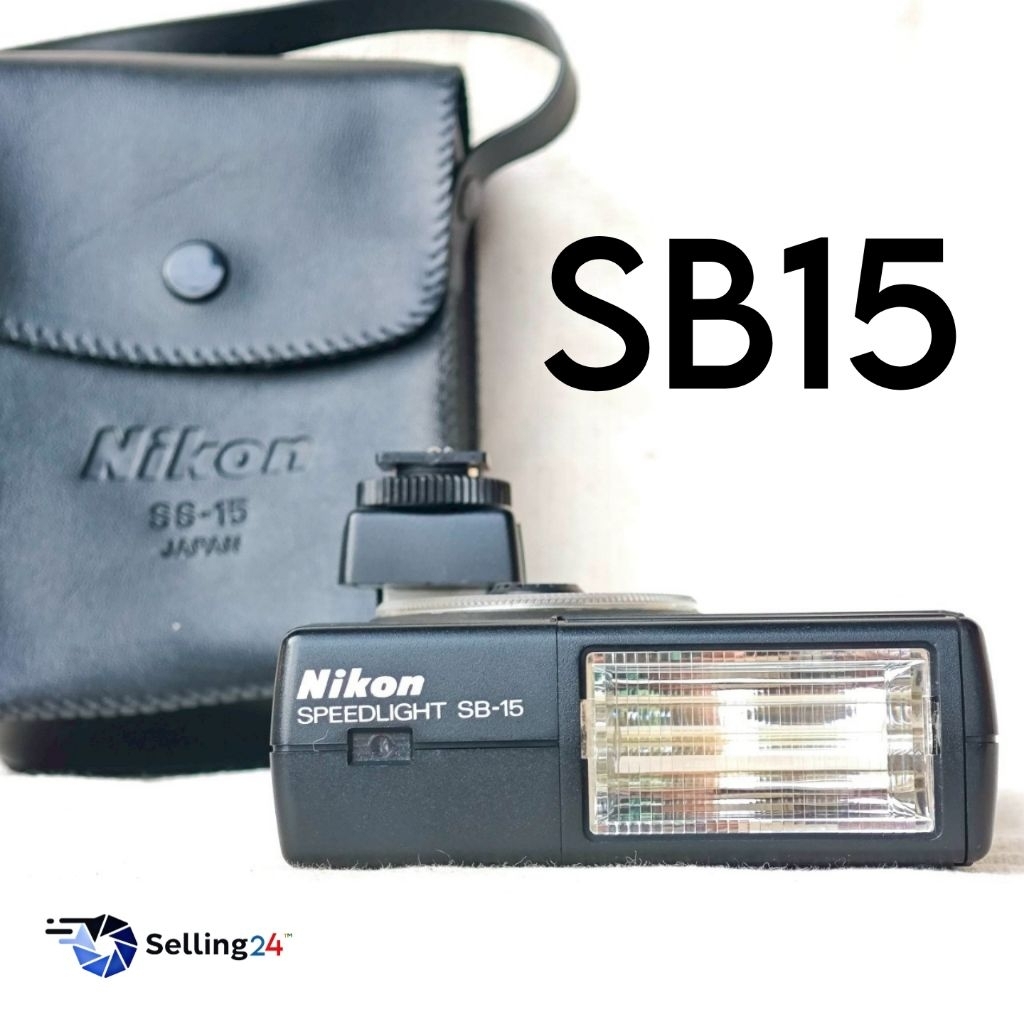 Đèn Flash đèn tốc độ Nikon SB-15 Tương thích với FM FM2 F3 FG-20 FE2 FA.