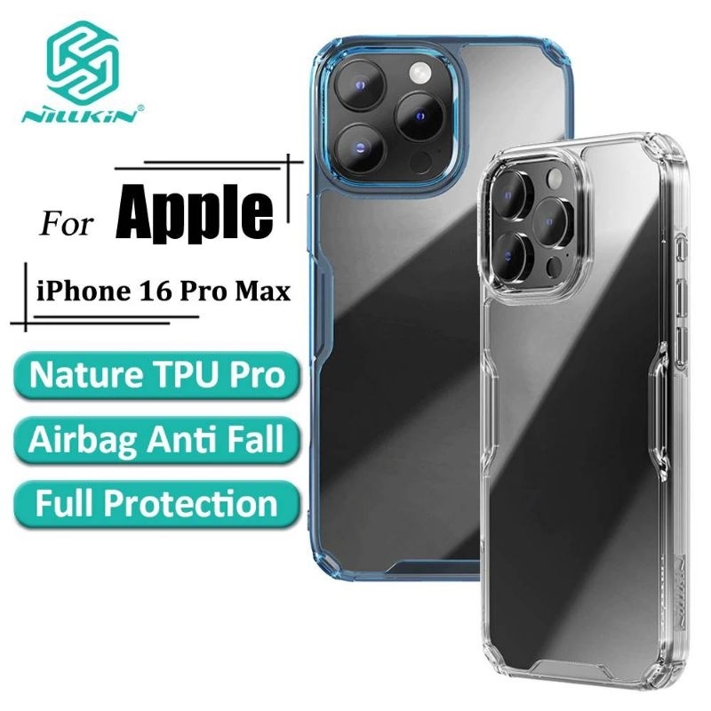 Ốp lưng chống sốc chính hãng NILLKIN 1 Nature TPU pro cho Iphone 16 pro / 16 max / i16 max