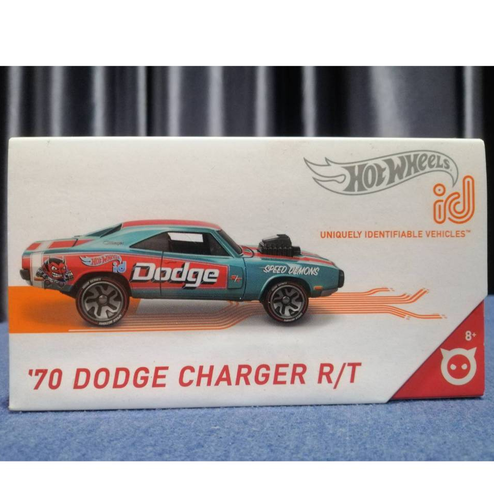 Hot Wheels ID Car '70 Dodge Charger R / T IN Gói MỚI Chưa mở