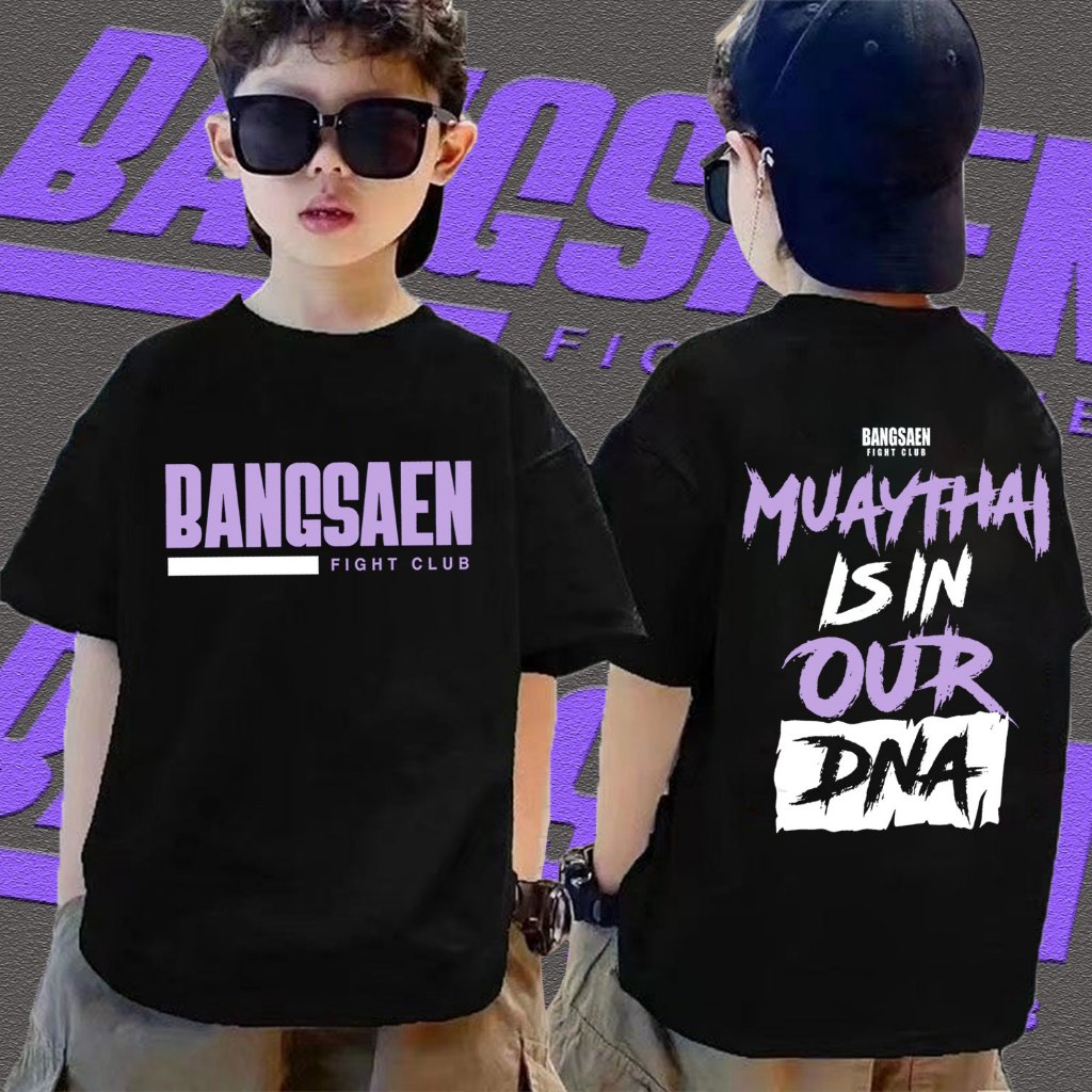 Áo thun trẻ em 2025 8 màu Cotton Top Bangsaen Fight Club