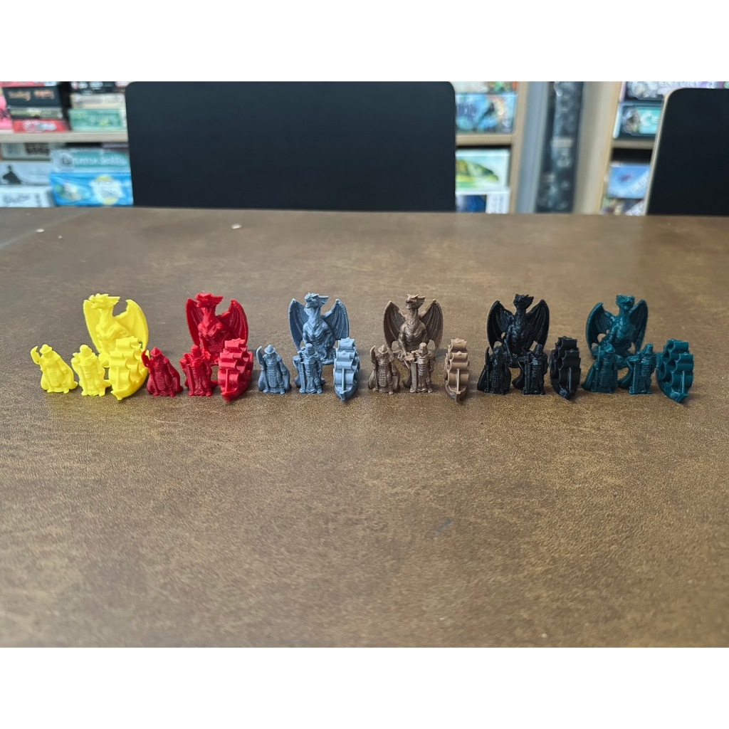 [Nhựa] Trò chơi ngai vàng Bảng [TH / EN]: Nâng cấp Token Player- Kit cho
