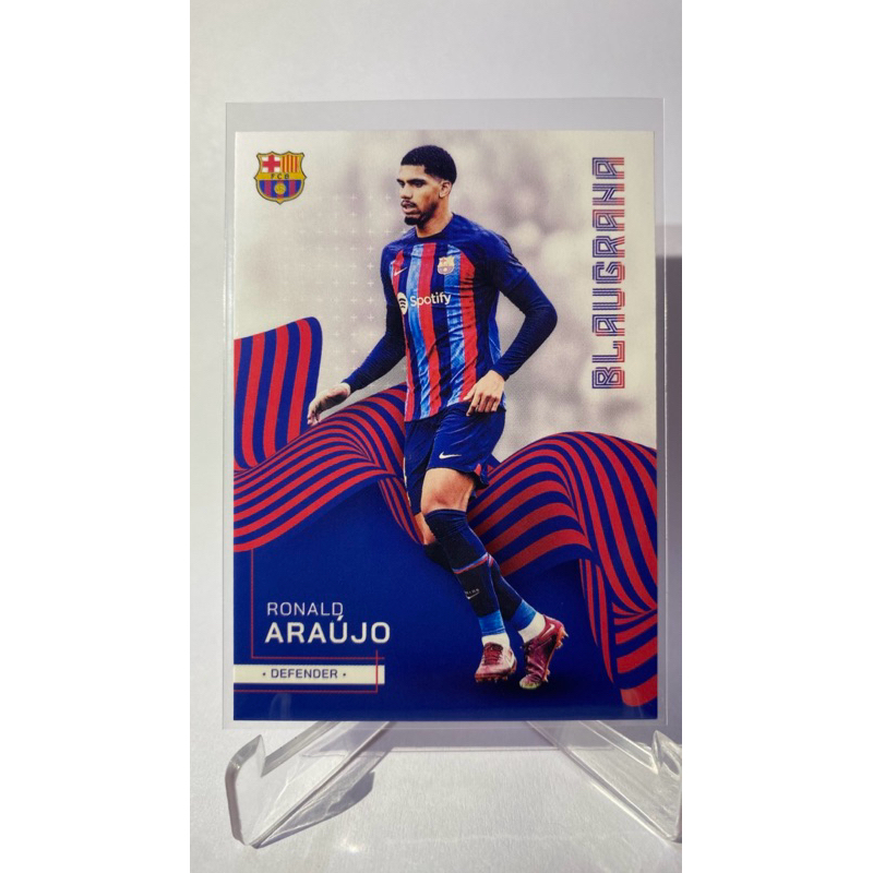 ❈ ์ ❈ BARCELONA, BLAUGRANA, TOPPS 2023, Ronald Araujo, Busquets, Kessie, Pena, Rivaldo