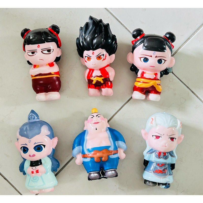 Đồ chơi Squishy Nezha 2 Naja 2 Size 11 cm.