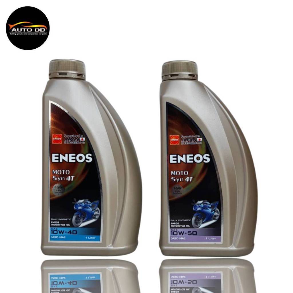 Dầu Động Cơ Xe Máy ENEOS 4 Thì Chính Hãng Tổng Hợp MOTO SYN 4T 10W-40 / 10W-50 Kích Thước 1 Lít