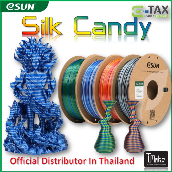 ESun ePLA-Silk Kẹo sợi, 1.75mm 1kg / cuộn