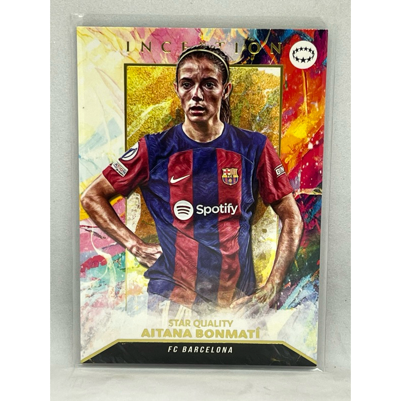 Thẻ bóng đá Topps Inception 2023-2024 Aitana Bonmati Base