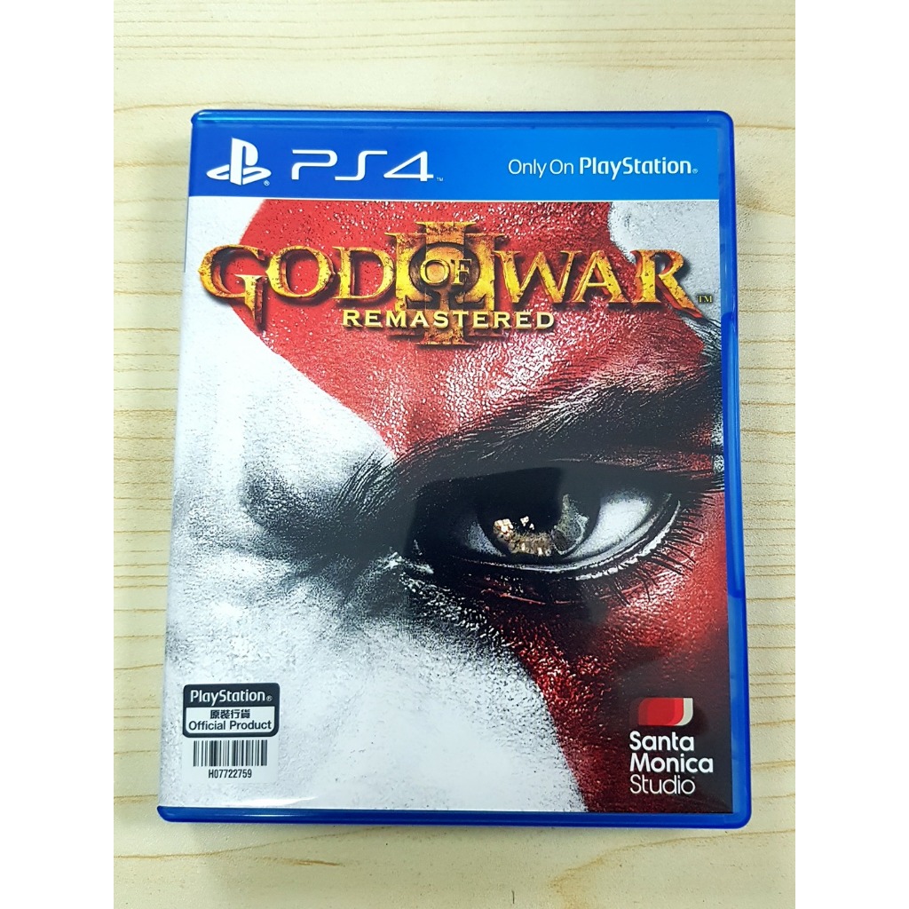 Đĩa trò chơi PS4 GOD OF WAR 3 REMASTERED (TẤT CẢ ZONE)