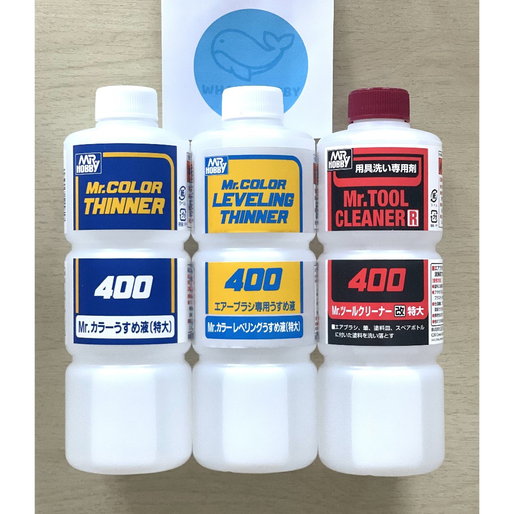 Mr HOBBY Ông Color THINNER / LEVELING / CLEANER R 400 Dung môi hữu cơ 1 400 ml