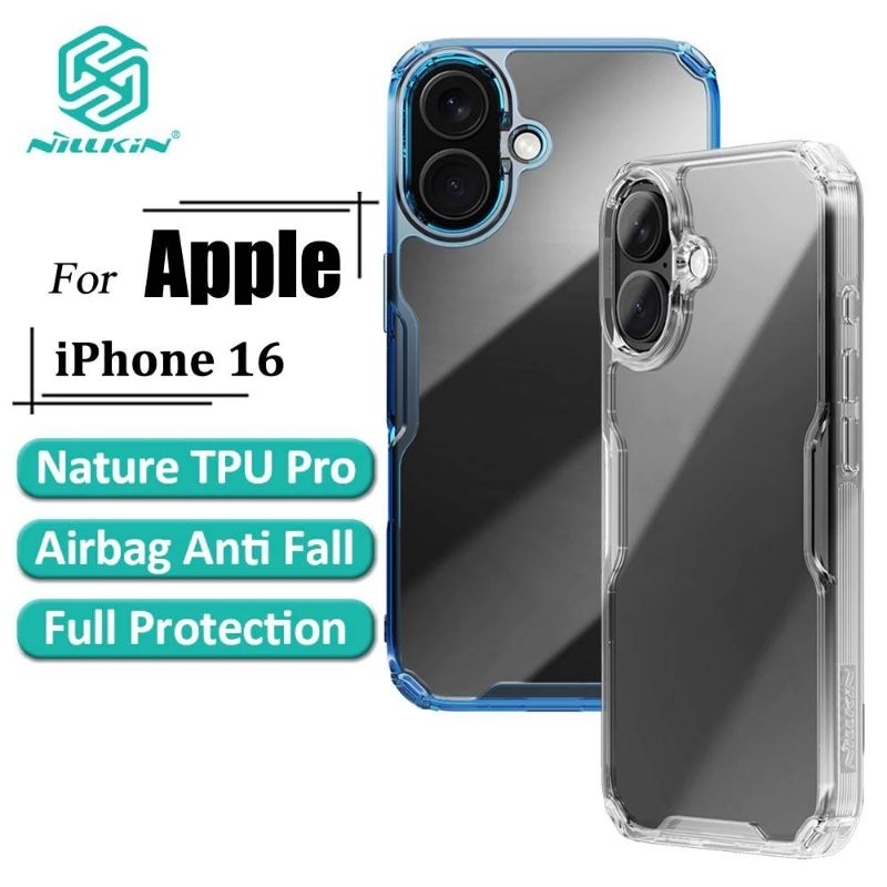Ốp lưng chống sốc chính hãng NILLKIN 1 Nature TPU PRO cho Iphone 16 / 16 Plus / i16