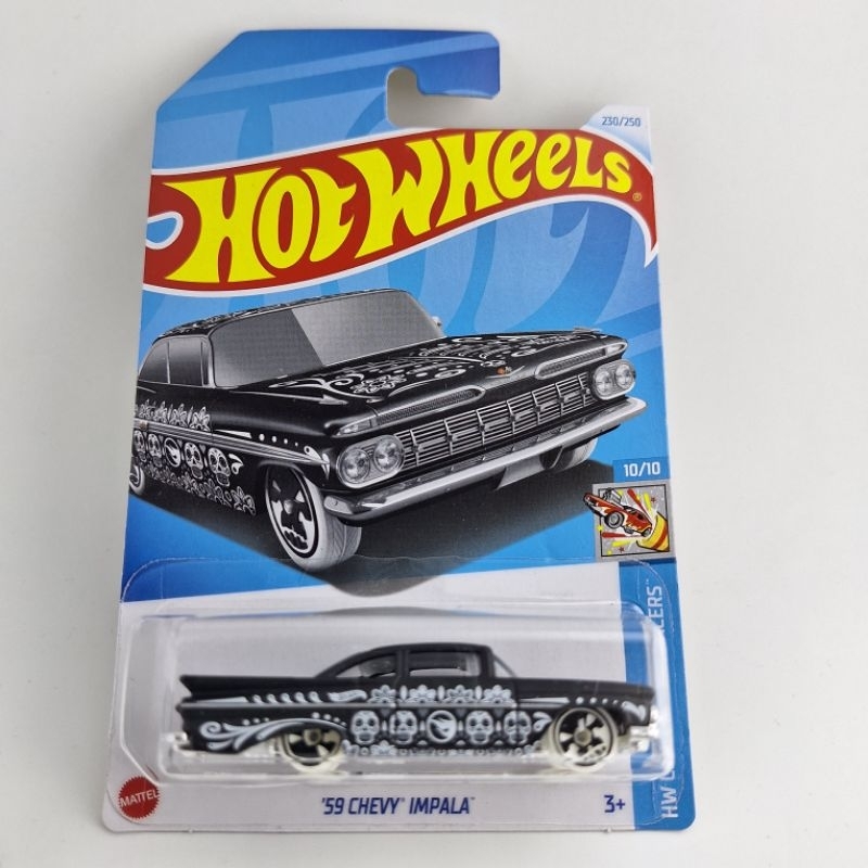 Hotwheels 59 CHEVY IMPALA (ib54) Xe kim loại