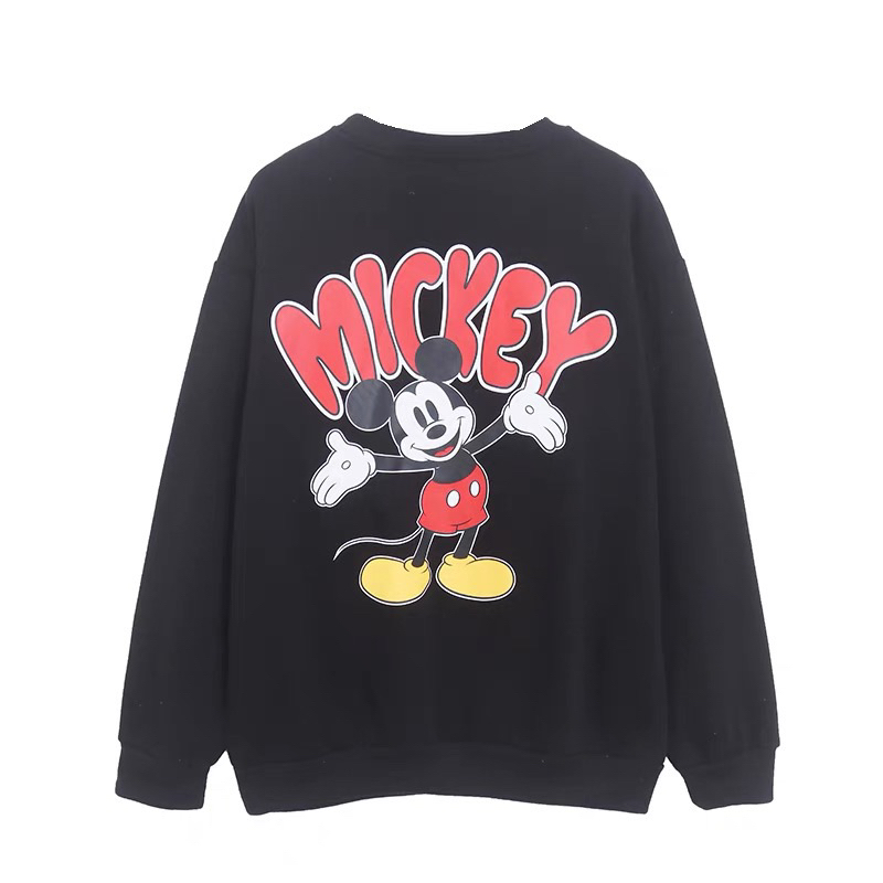 Áo nỉ mickey & Friends ️ Áo len thêu mickey (TS465)