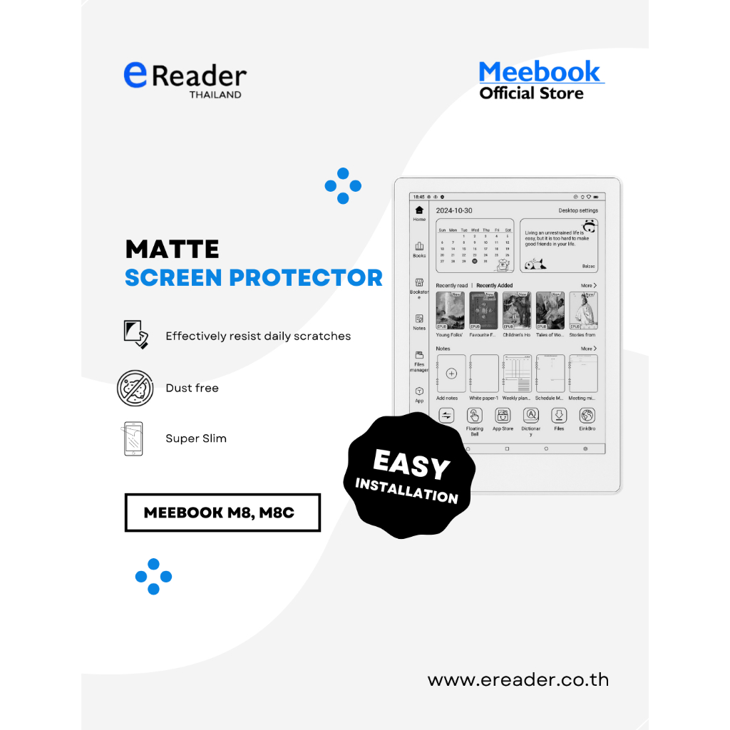Phim bảo vệ màn hình Meebook M8, M8C