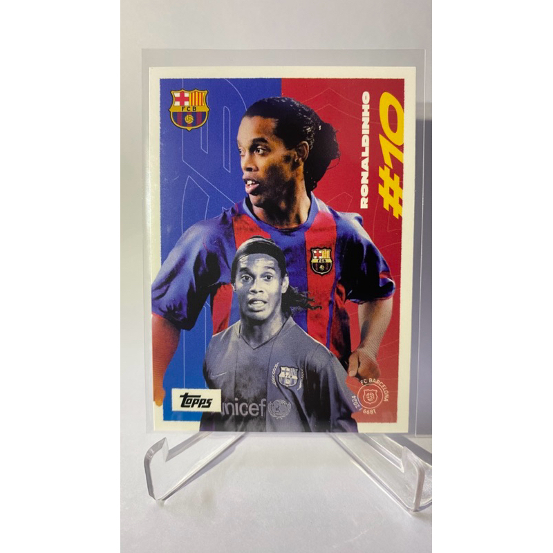 ❈ ์ ❈ FC BARCELONA, TOPPS 2024, Mục tiêu đầu tiên, Ronaldinho, A. Iniesta, Rivaldo, Henry, Pedri, Ai